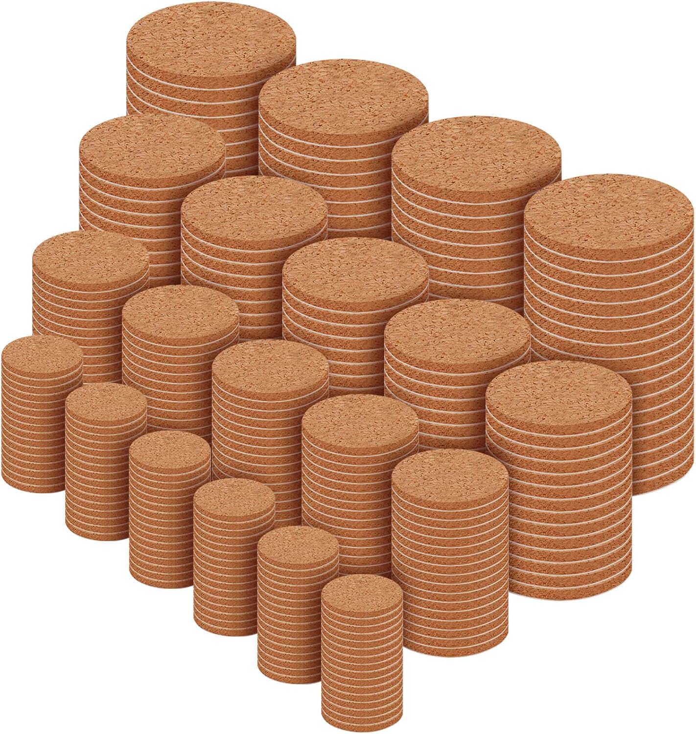 400Pcs Small Round Cork Furniture Pads Botswana Ubuy