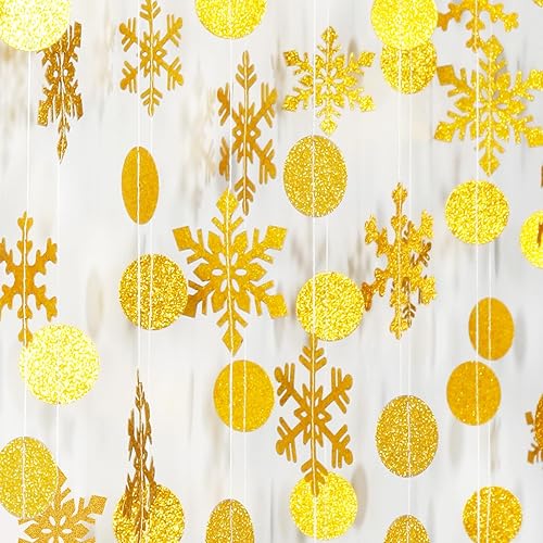 Miniatura 17 de Guirnalda holográfica iridiscente de decoración de fiesta de discoteca – 52 pies para despedida de soltera para baby shower, suministros de Rómbico