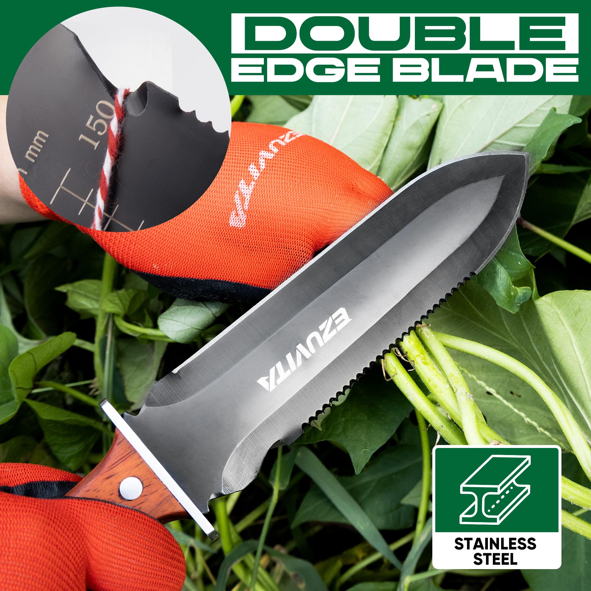 Hori Hori Garden Knife - Gardening Tool -3