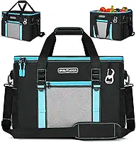 INSMEER Bolsa Térmica 25L/48L Grande, Impermeável, Cooler para Marmita, Caixa Térmica com Alça Desmontável - Ideal para Praia, Acampamento