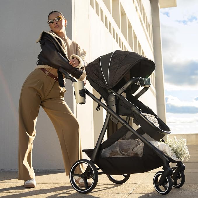 Sistema de viaje Evenflo Shyft Intuiti+ con silla giratoria miniatura 11