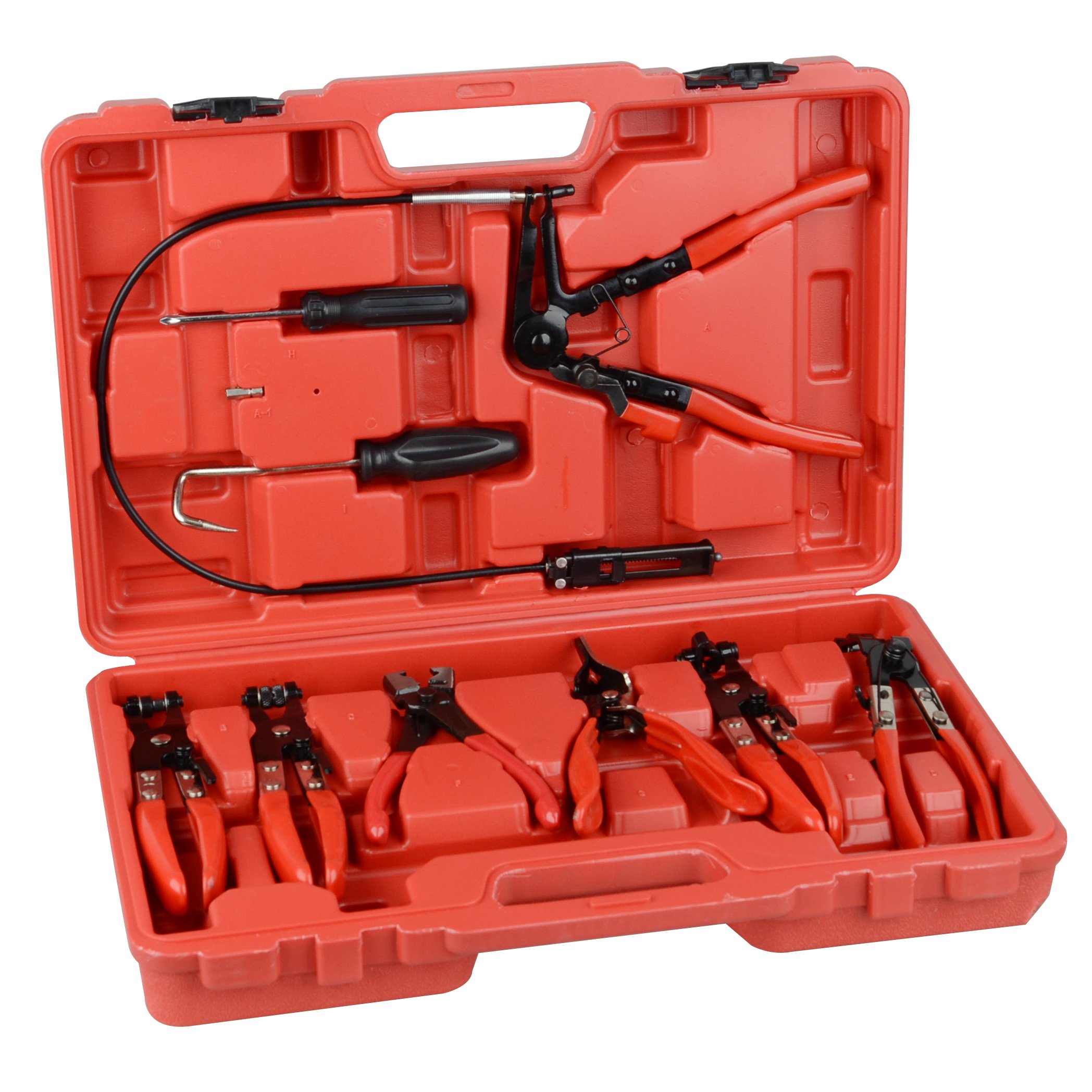 DAYUAN Set di 11 pinze per fascette stringitubo, pinza per tubo