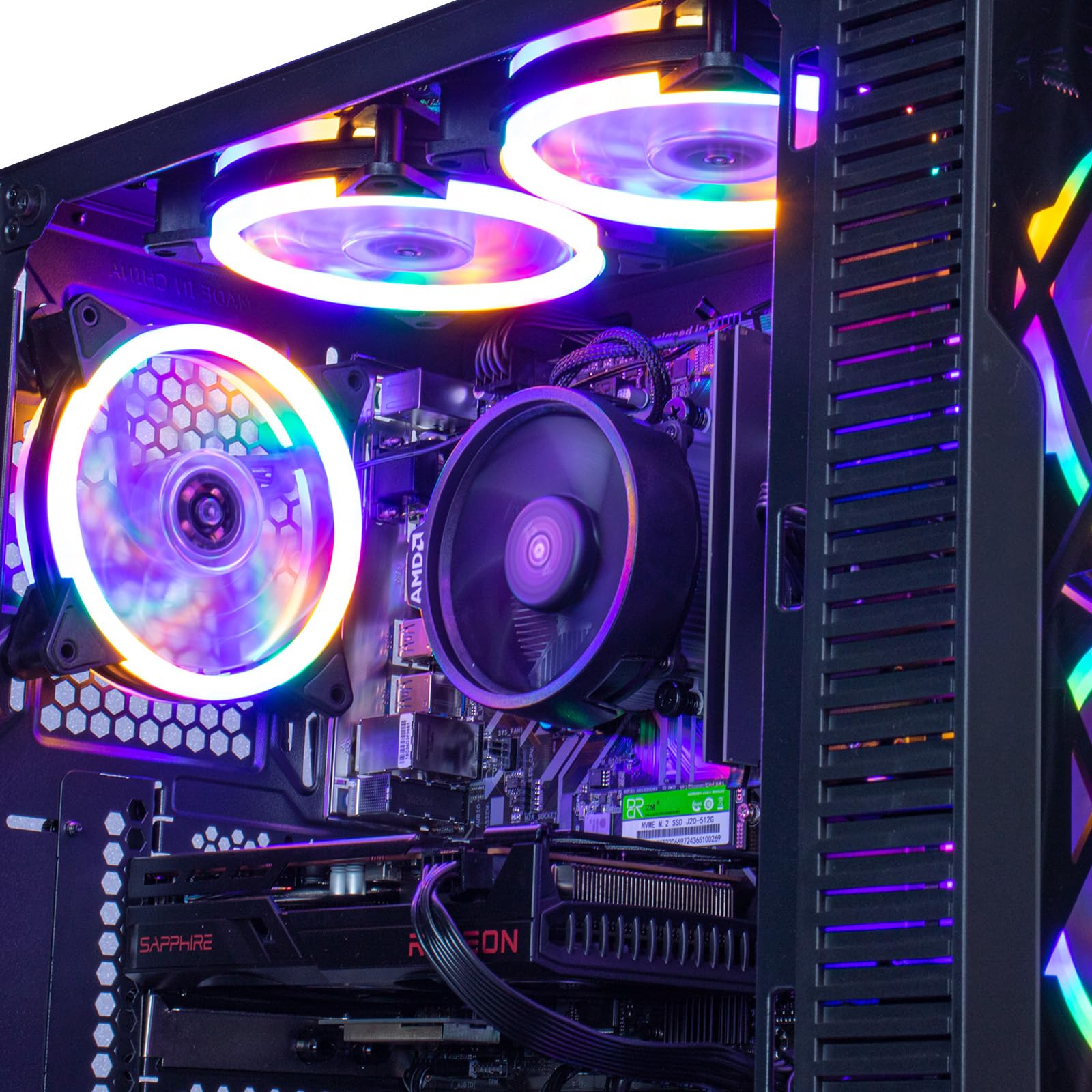 Amazon.com: MXZ Gaming PC Desktop Computer, AMD Ryzen 5 4500, RTX 