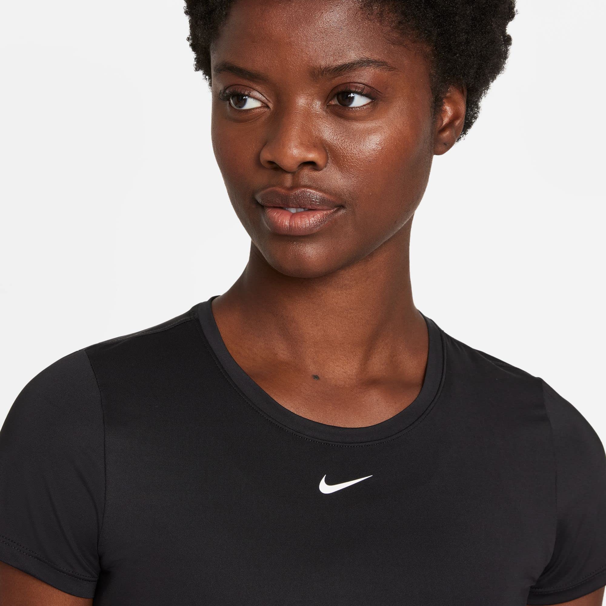 Nike W Nk One DF SS Slim Top T-Shirt Mujer