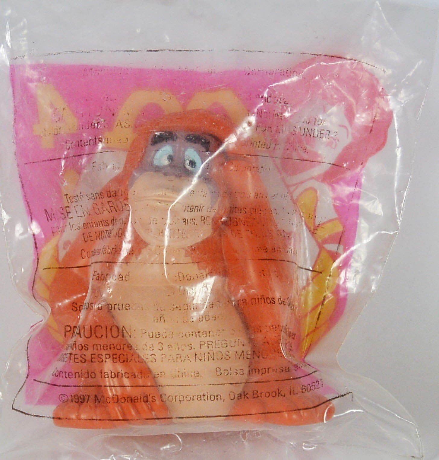 King Louie Jungle Book McDonalds Happy Meal Orangutan