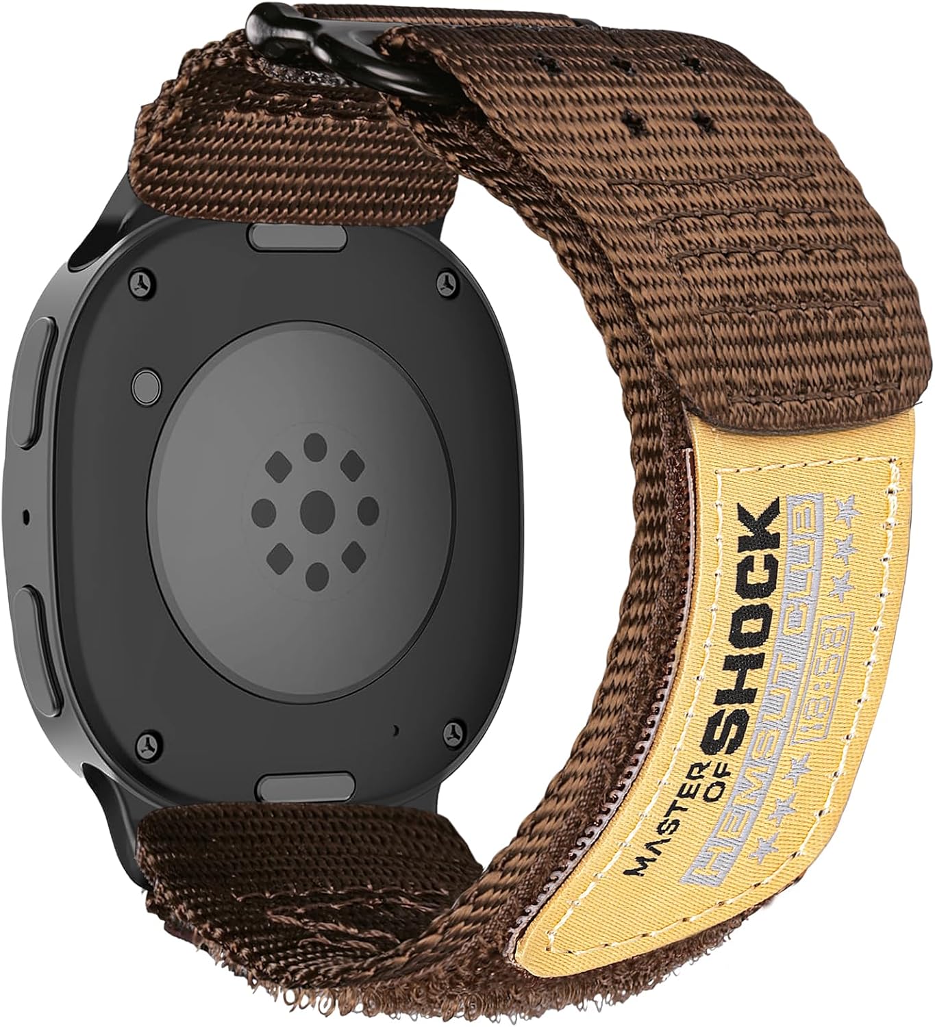 Nylon Watch Band Compatible with Samsung Galaxy Watch 8 40mm 44mm/Galaxy Watch 8 Classic 46mm (2025), Tactical Strap with Stainless Steel Buckle for Men.