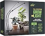 Bloom Lume LED Grow Lights for Indoor Plants Full Spectrum - Features Multi Mode Color Spectrums, Dimmable, Auto Timer, Clip on Goosneck Plant Lamp