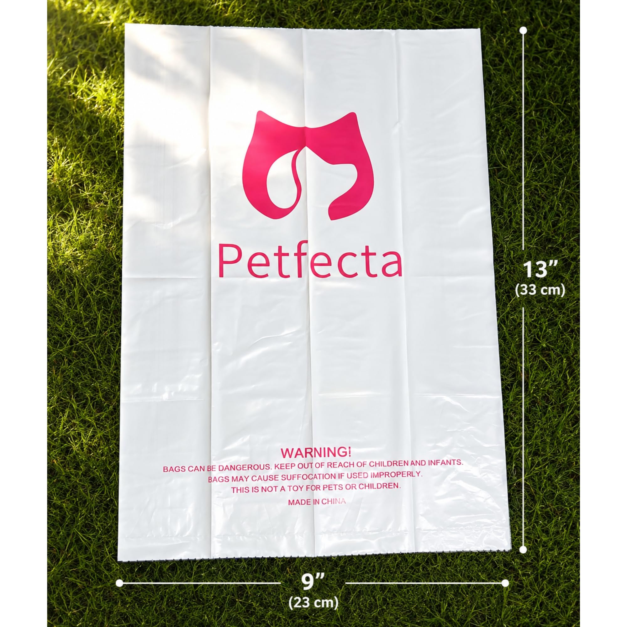 Bolsas para excrementos de perro, duraderas y a prueba de fugas, sin perfume, tamaño perfecto para todas las razas, paquete económico