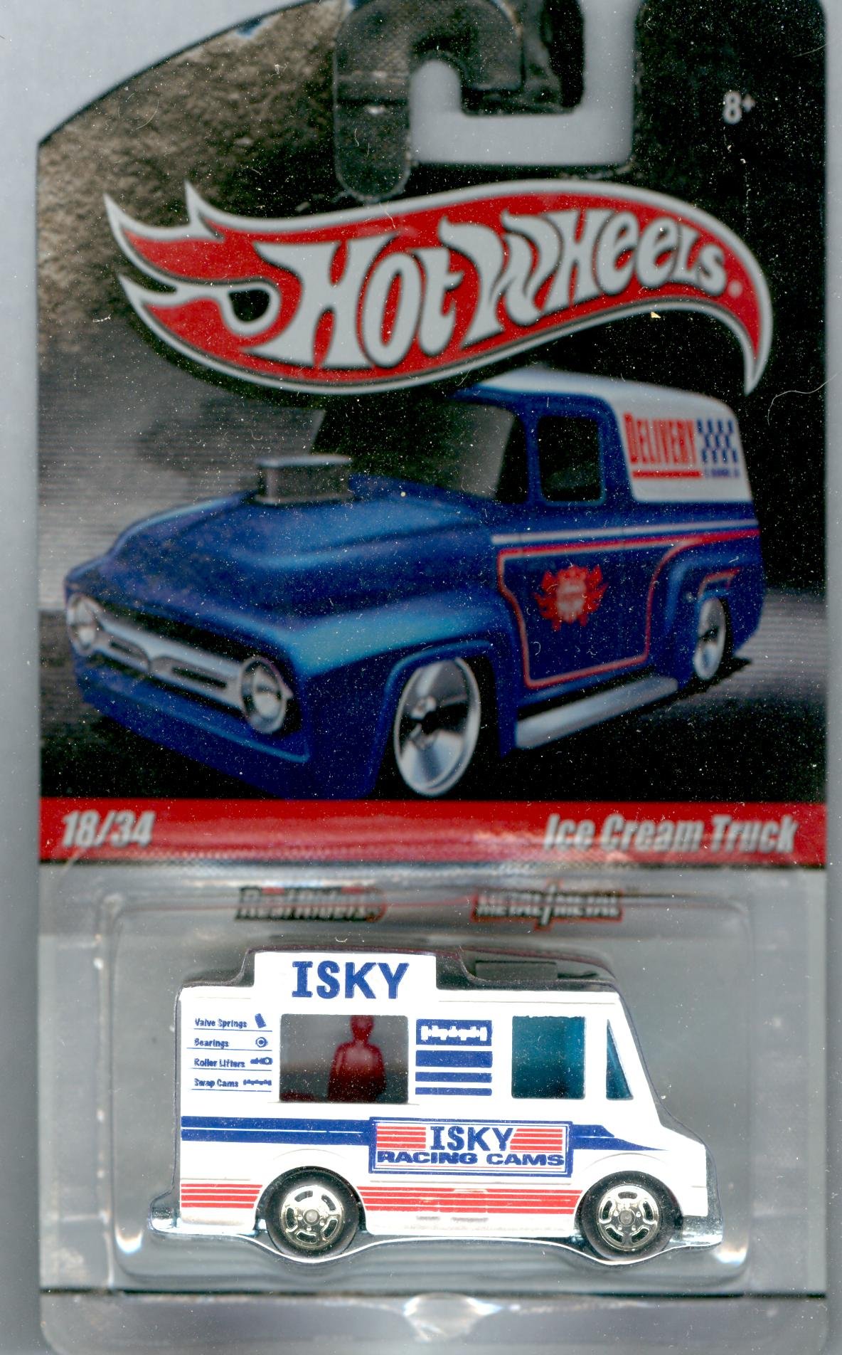ホットウィール。Real Riders デイリーデリバリー。 Hot Wheels RLC Real Riders Dairy Delivery 1877/11000 Blue