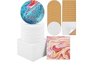 Create Unique Coasters with Ceramic Tile for Crafts (24 Pack)