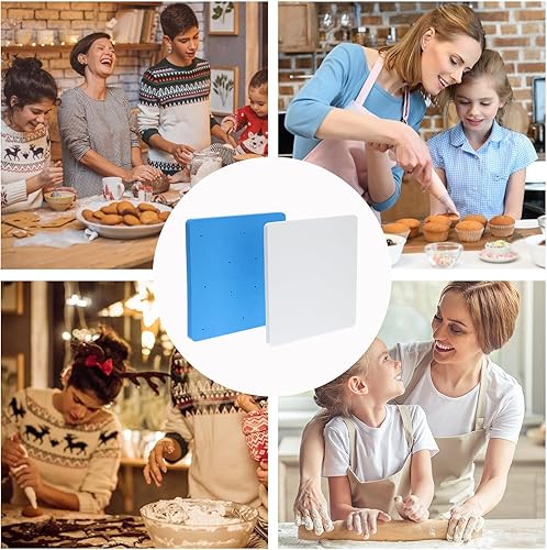 Miniatura 3 de DOITOOL 2 almohadillas de espuma de flores de azúcar, almohadillas de espuma para pastel de fondant, espuma para moldear fondant, flores de azúcar,