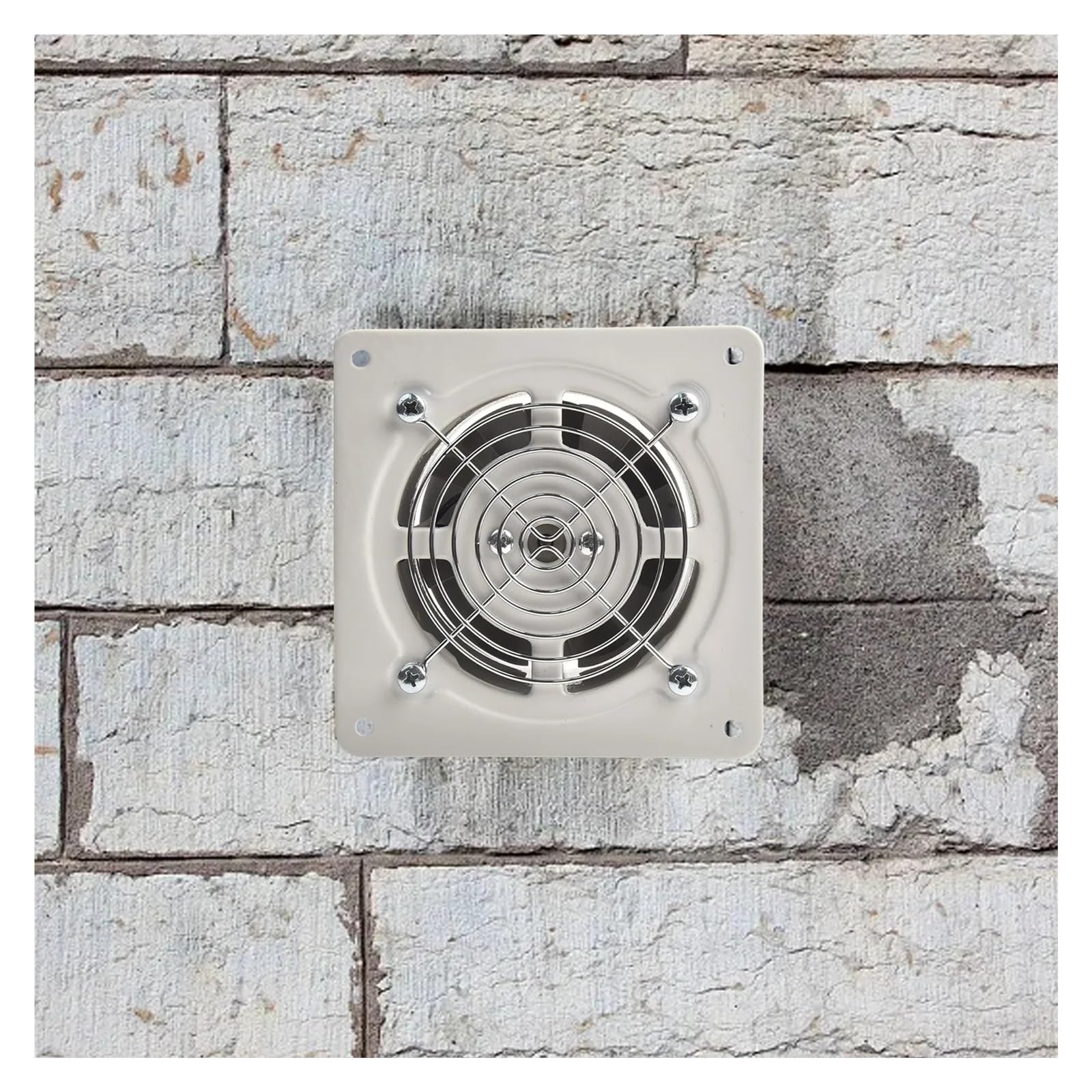 Estrattore Aria, Ventilatore da 32 W, la di Scarico da 6 Pollici, Estrazione Aria efficiente, Materiale in Ferro di Alta qualità, Design Leggero, 19 x 13,5 x 15 cm.