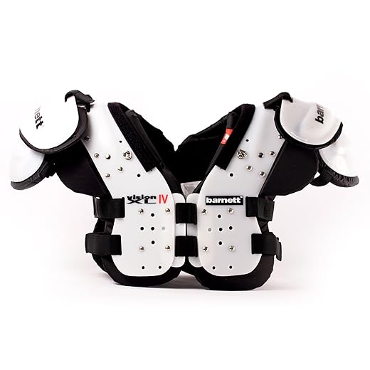 Barnett Vision IV Football Shoulder Pad, FB-LB-Te-OL-DL