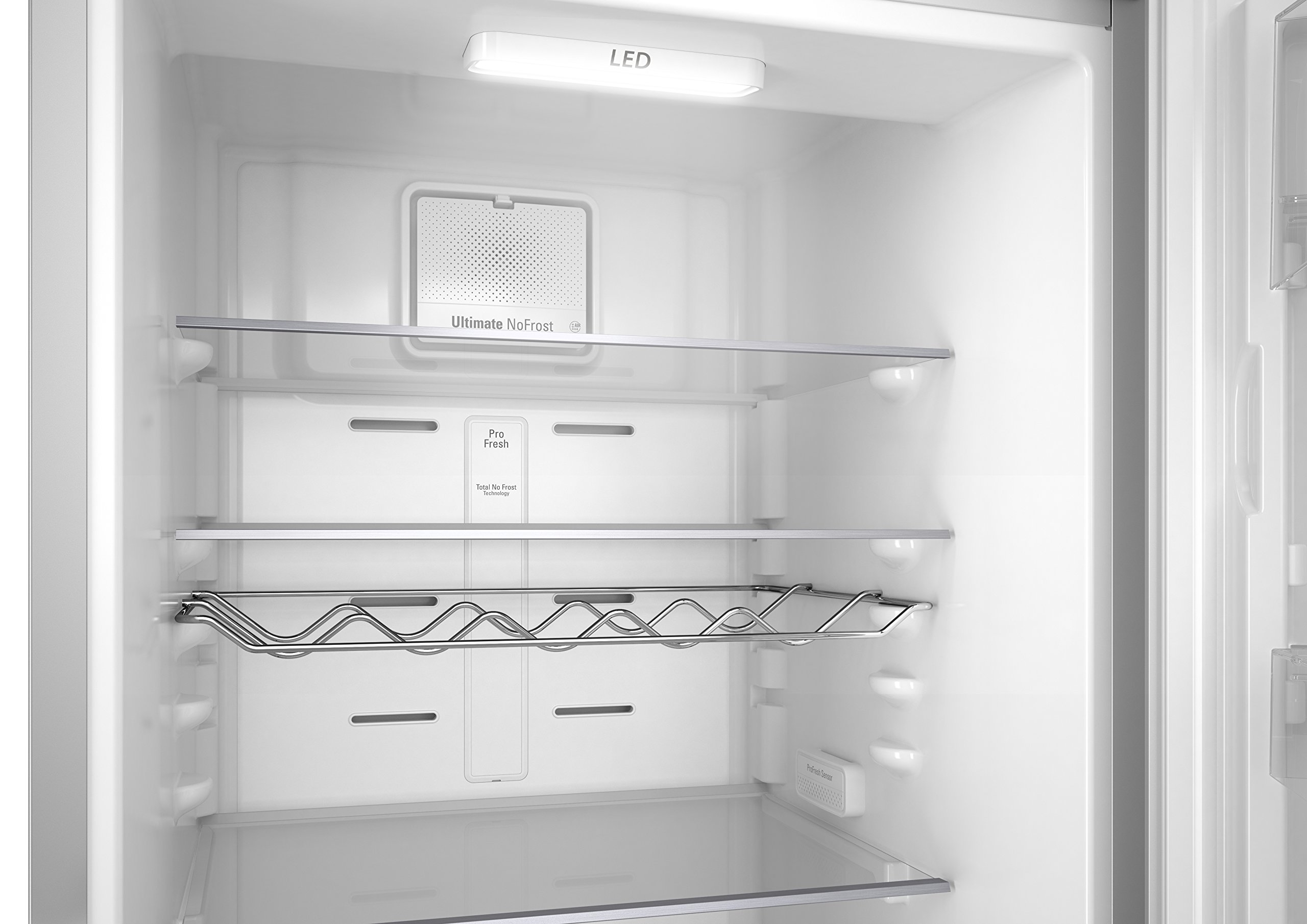 Bauknecht kgnf 18 A2 + dans réfrigérateur/congélateur/A + +/189 cm Hauteur/244 kWh/an/222 L Réfrigérateur/97 L Partie Congélateur/Ultimate Nofrost/Pro Touch Inox