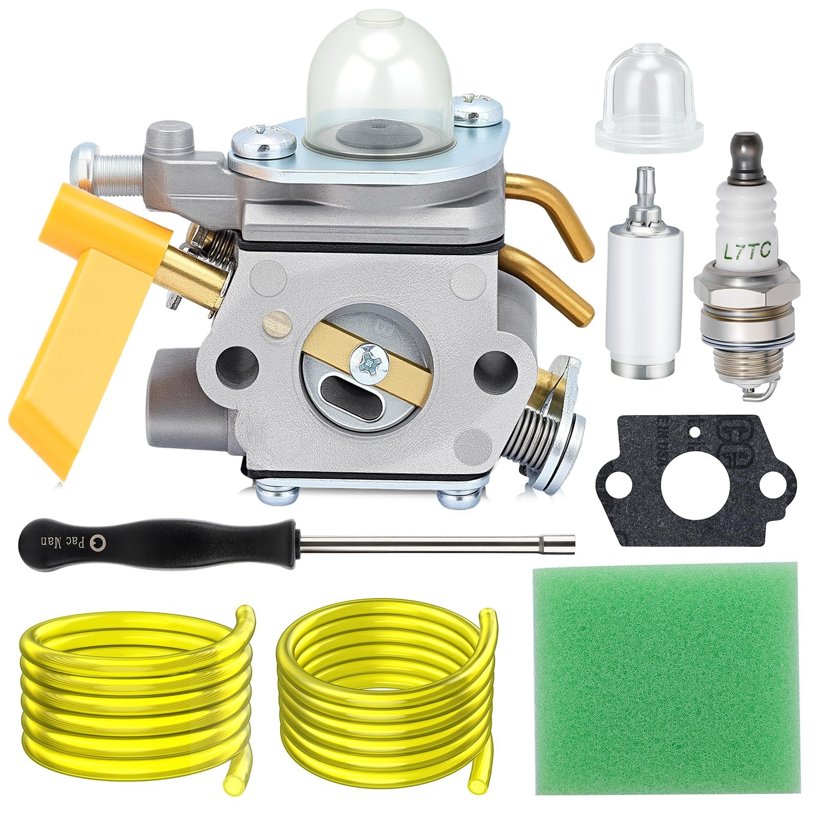 Amazon.com: Venseri 308054013 26cc Carburetor for Ryobi CS26 CS30