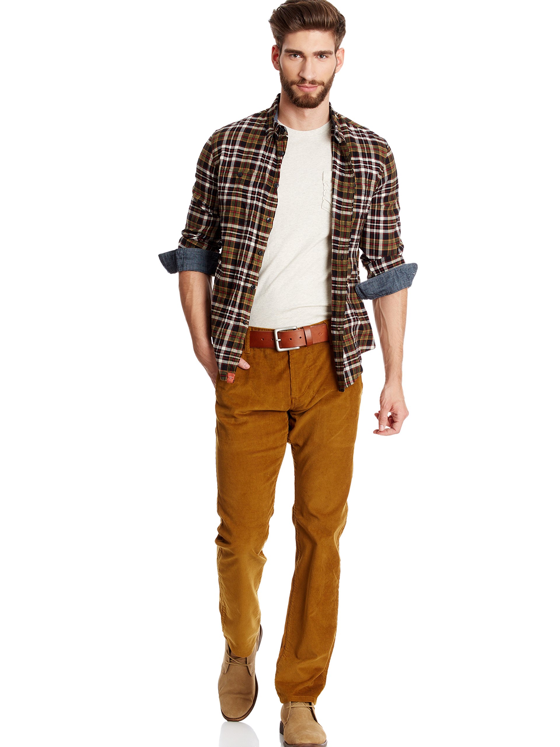 Dockers Men's Alpha Khaki Original Slim Trousers — view 17