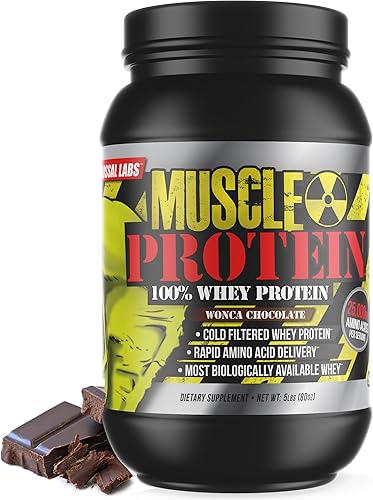 Colossal Labs Proteína de suero de leche en polvo 15 libraspaquete de 1  Proteína de chocolate, filtrada en frío, 0.88 oz de proteína pura, 0.18
