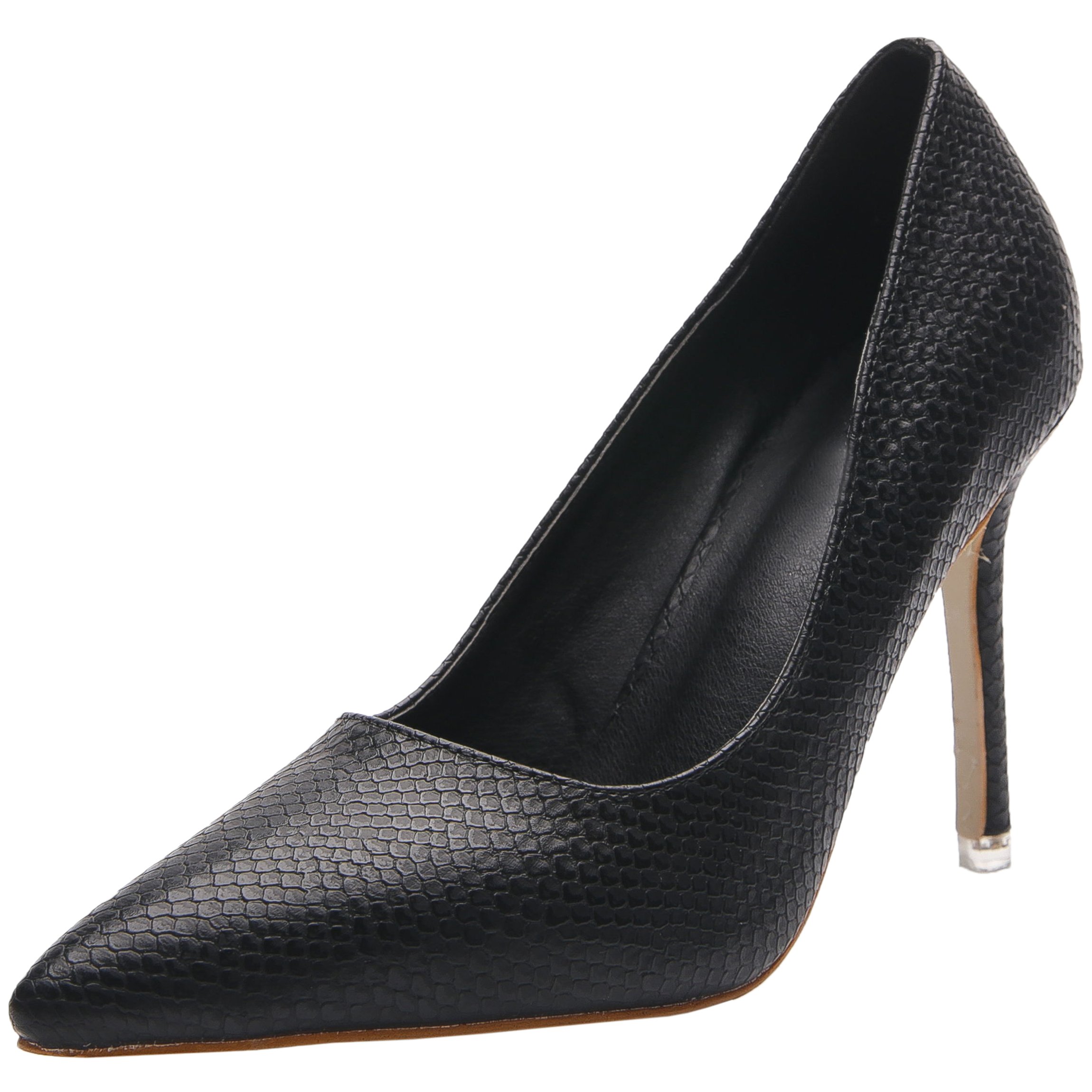 BIGTREE Wedding High Heel Shoes Women Sexy Snakeskin Pointed Toe Pumps