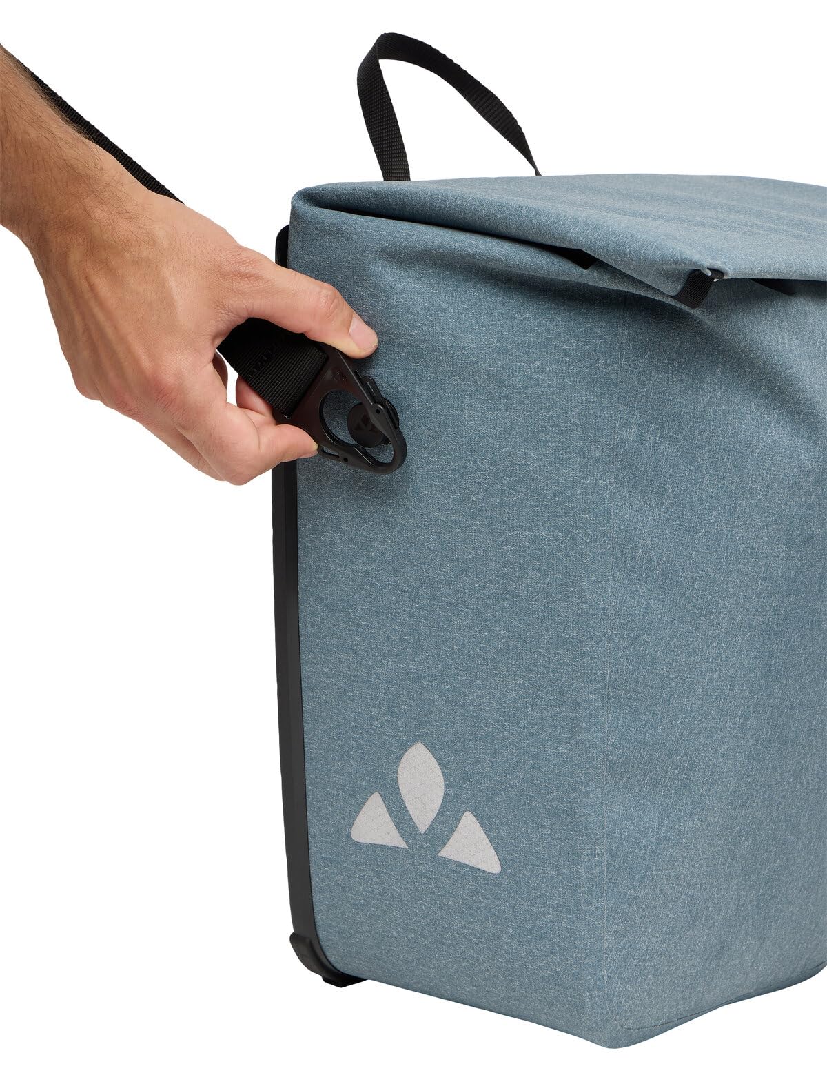 VAUDE Fahrrad Hinterradtasche ReCycle Commute Single, 20 Liter, wasserdicht verschweißt, Made in Germany