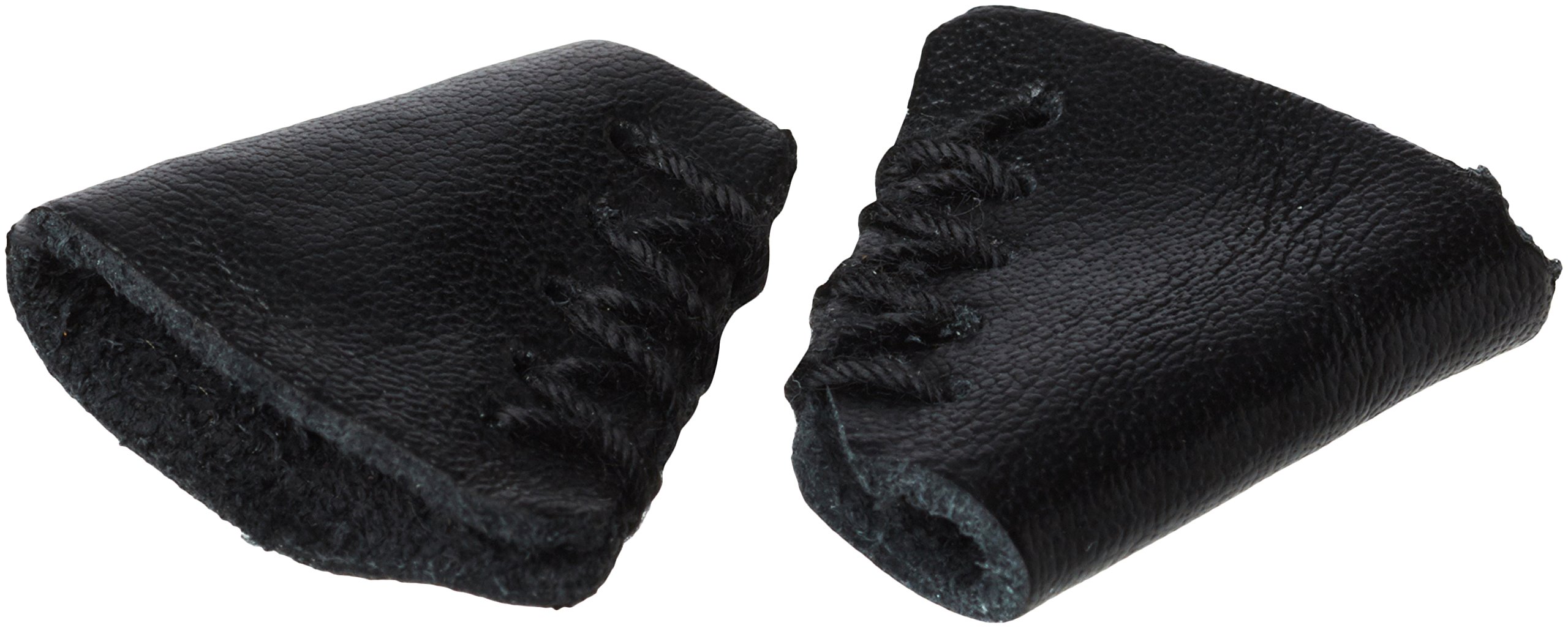 Prym – Extremos/Cord Detiene/Nudo Covers, Cuero, Negro, 25 mm, 2 Piezas