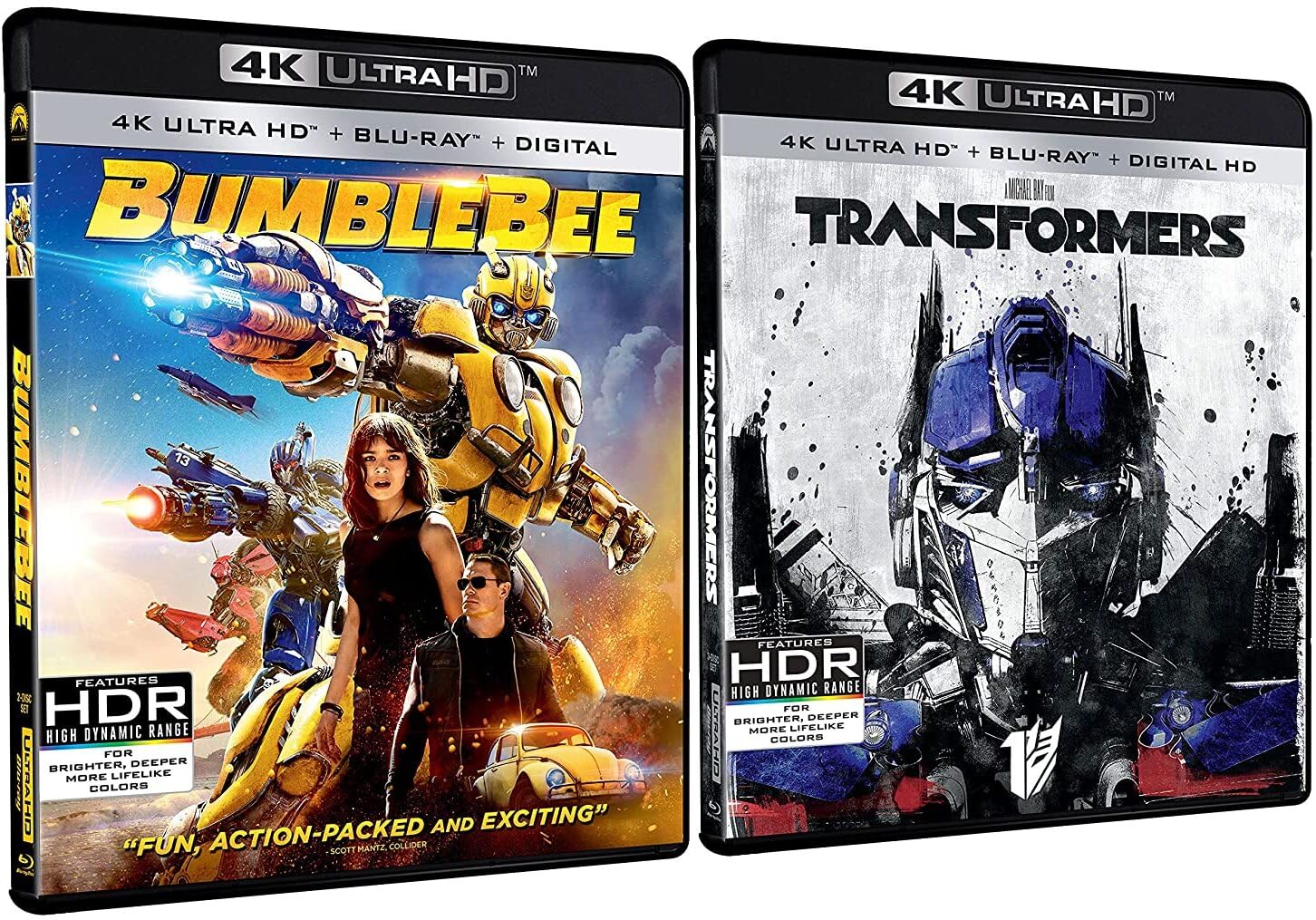 Bumblebee/Transformers 2-Movie 4K UHD Collection [Blu-ray]