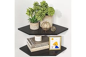 Corner Floating Shelves for Wall Storage