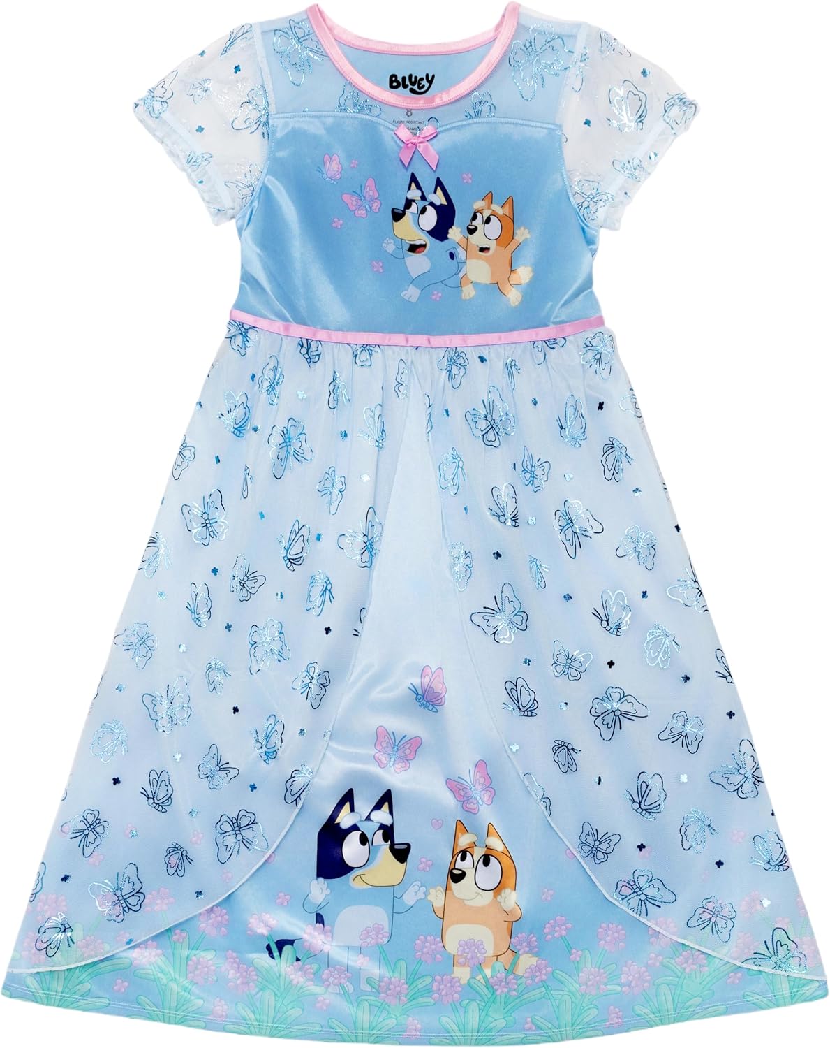 Bluey Girls' Fantasy Gown Nightgown
