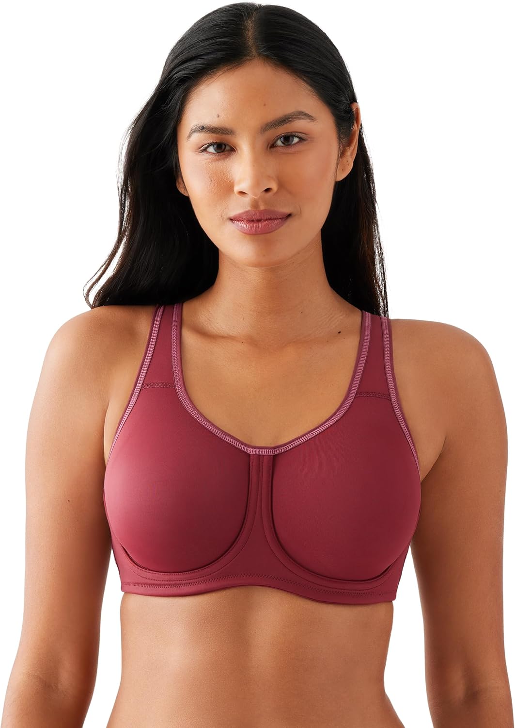 Wacoal Women's Simone Sport Unlined Full Coverage Underwire Sports Bra, 855170