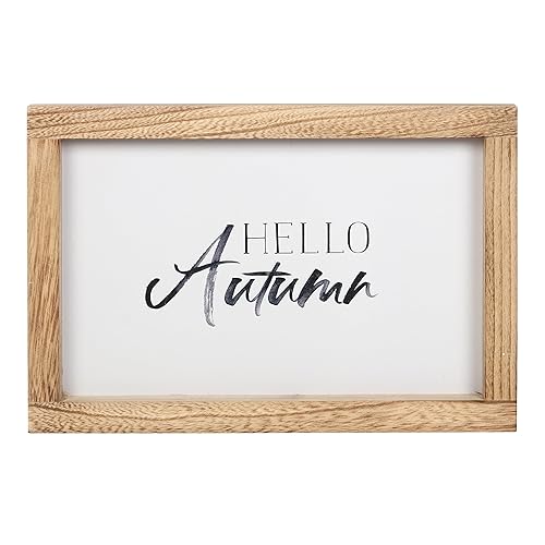 Something Different Wholesale Hello Autumn Wooden Frame Sign - Contemporary