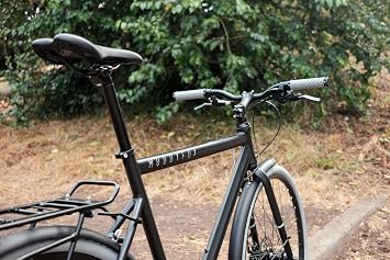 Muddy Fox Gridlock Equipped Urban Bike, 700c, Black, Medium-Large