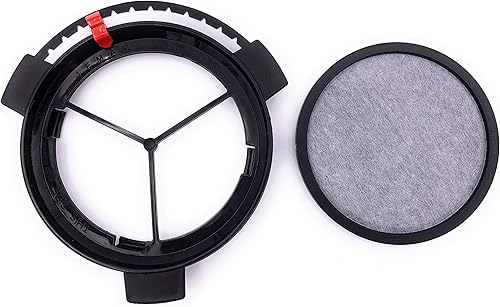 Miniatura 4 de Filtro de agua de repuesto para cafetera Mr. Coffee Maker, compatible con filtro de agua Mr Coffee Dics y soporte, WF10 (1 disco de filtro + 1 marco)
