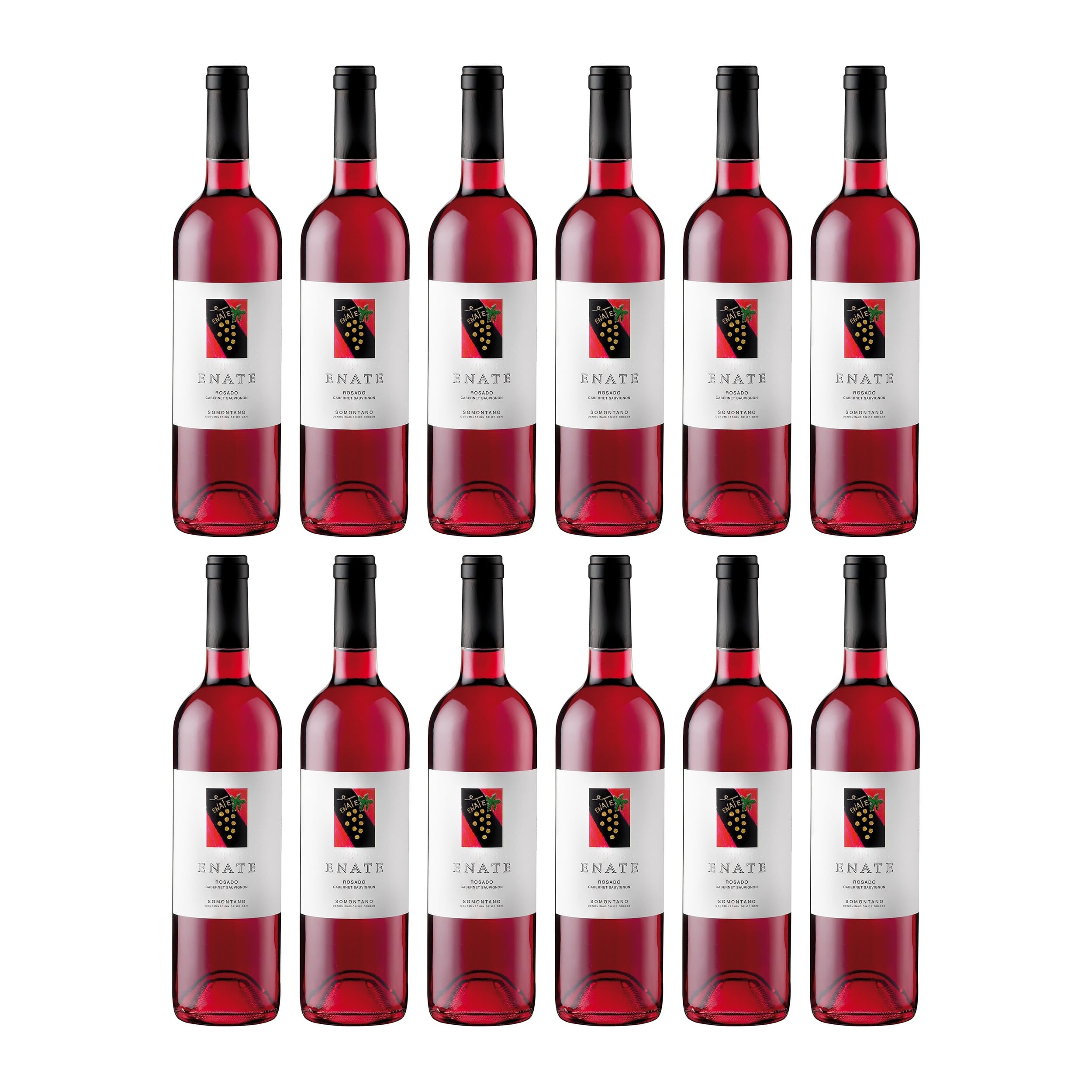 Enate Rosado DO Roséwein Rosé trocken Spanien inkl. FeinWert E-Book (12 x 0.75 l)