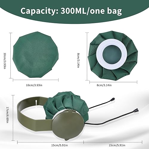 Miniatura 2 de Enfriador de cuello para clima cálido, reutilizable, dispositivo de enfriamiento de cuello, bolsa de agua caliente para aliviar el dolor, a prueba