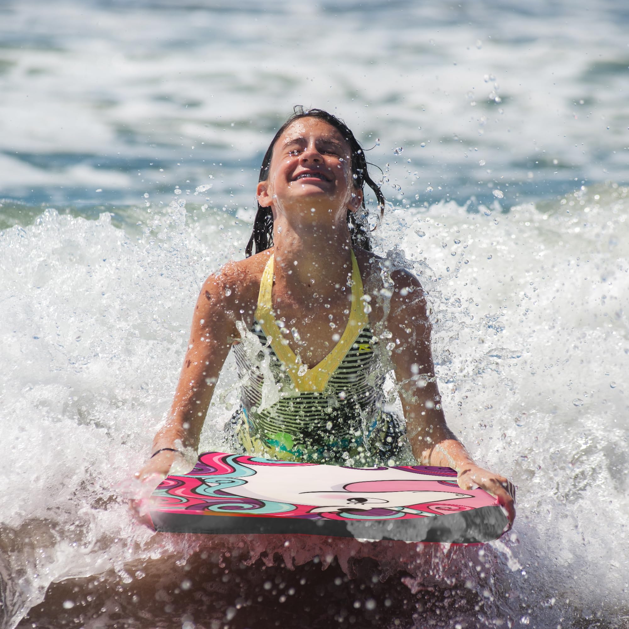 Amazon | ビーチ用ブギーボード – 41インチ、軽量で耐久性のある