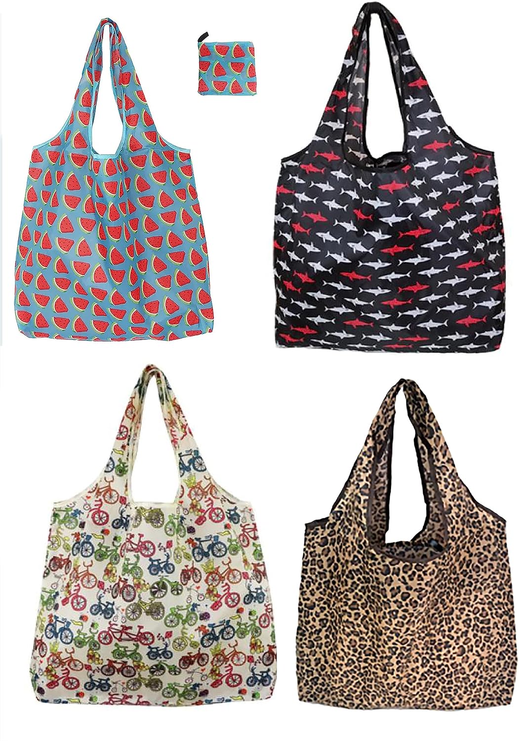 Shopping Totes Shopping Bags 4 pack ecofriendly Fashion