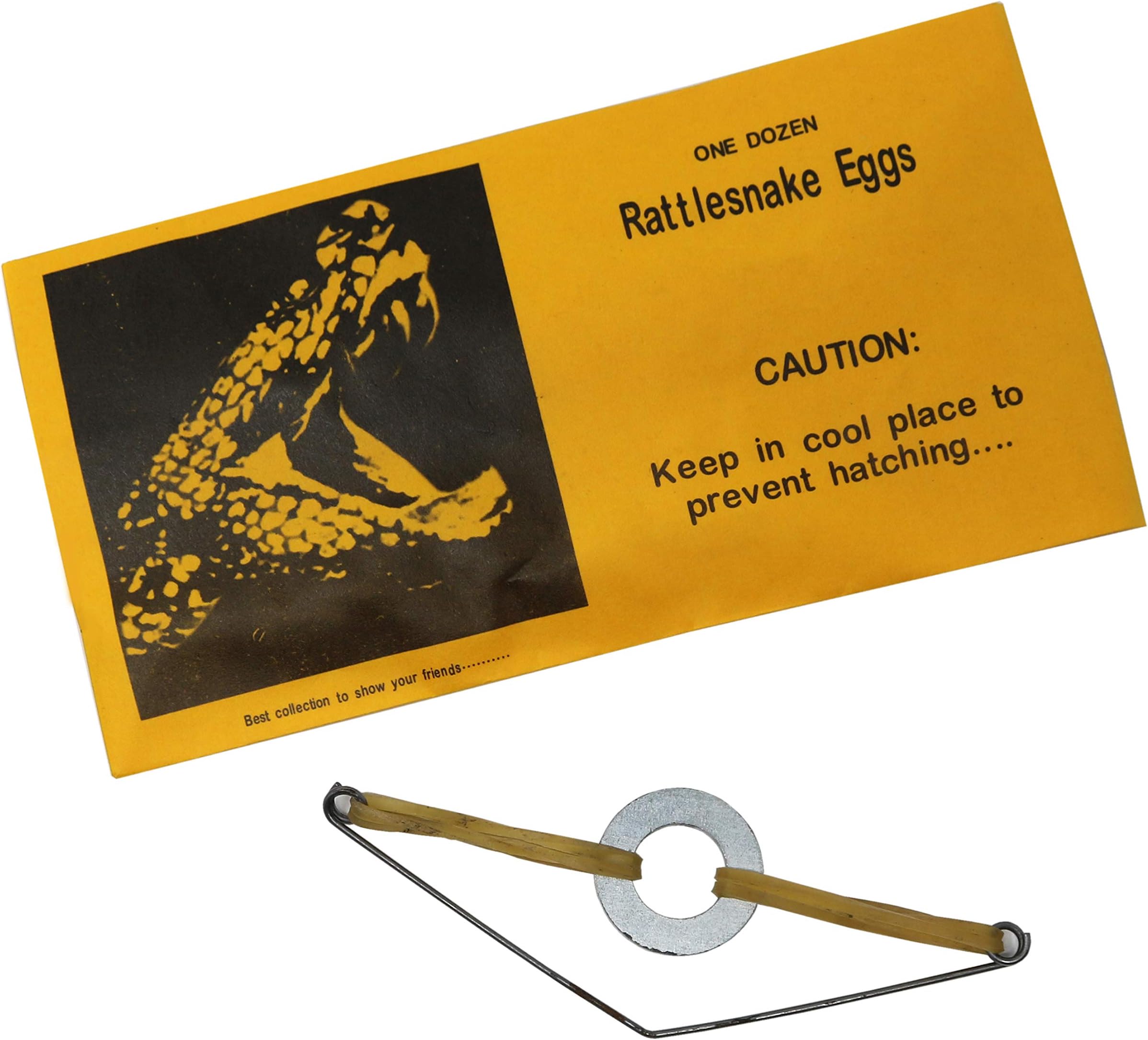 SN Incorp. Rattlesnake Eggs Prank Envelopes - Pack of 12 Rattlesnake Gag Envelope Gifts