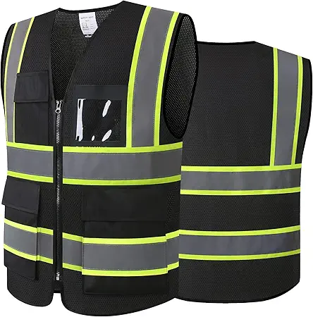 Reflective High Visibility Safety Vest for Men Women...
