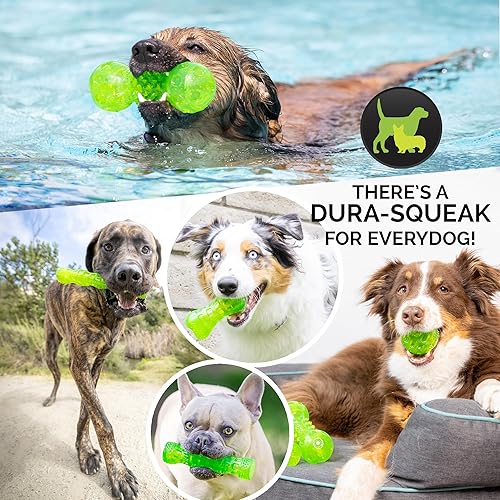 Miniatura 5 de Hyper Pet Dura-Squeaks Stick - Juguete para perro, grande, verde
