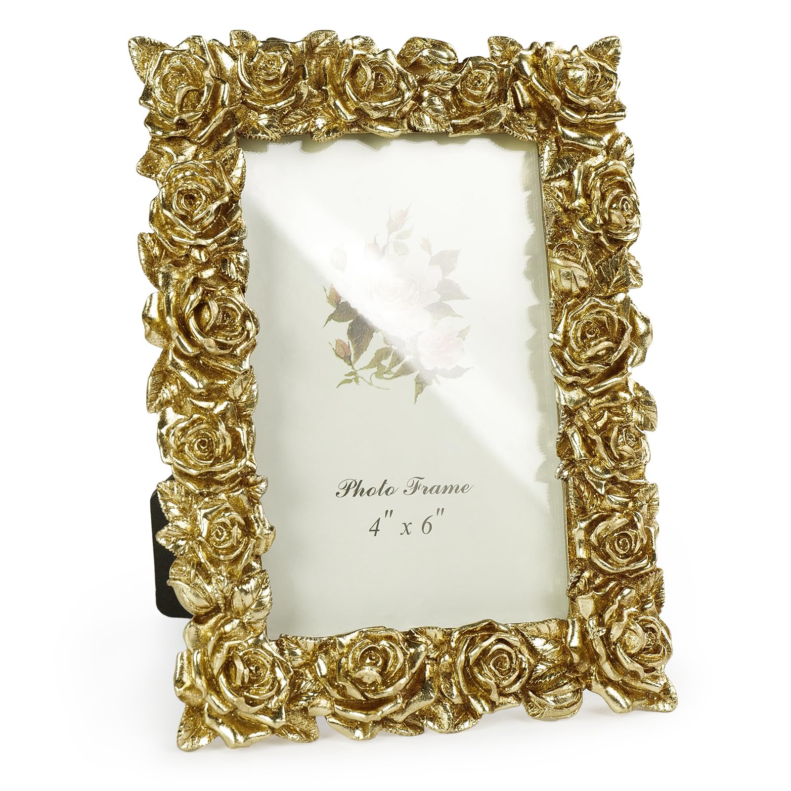 Amazon.com - Cuspin Vintage Gold 4x6 Picture Frame, Gold Ornate