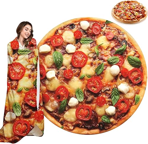 Cobija gigante de tortilla de Burrito realista Manta de franela graciosa de bromas divertidas para regalos de Navidad o de Cumpleaños
