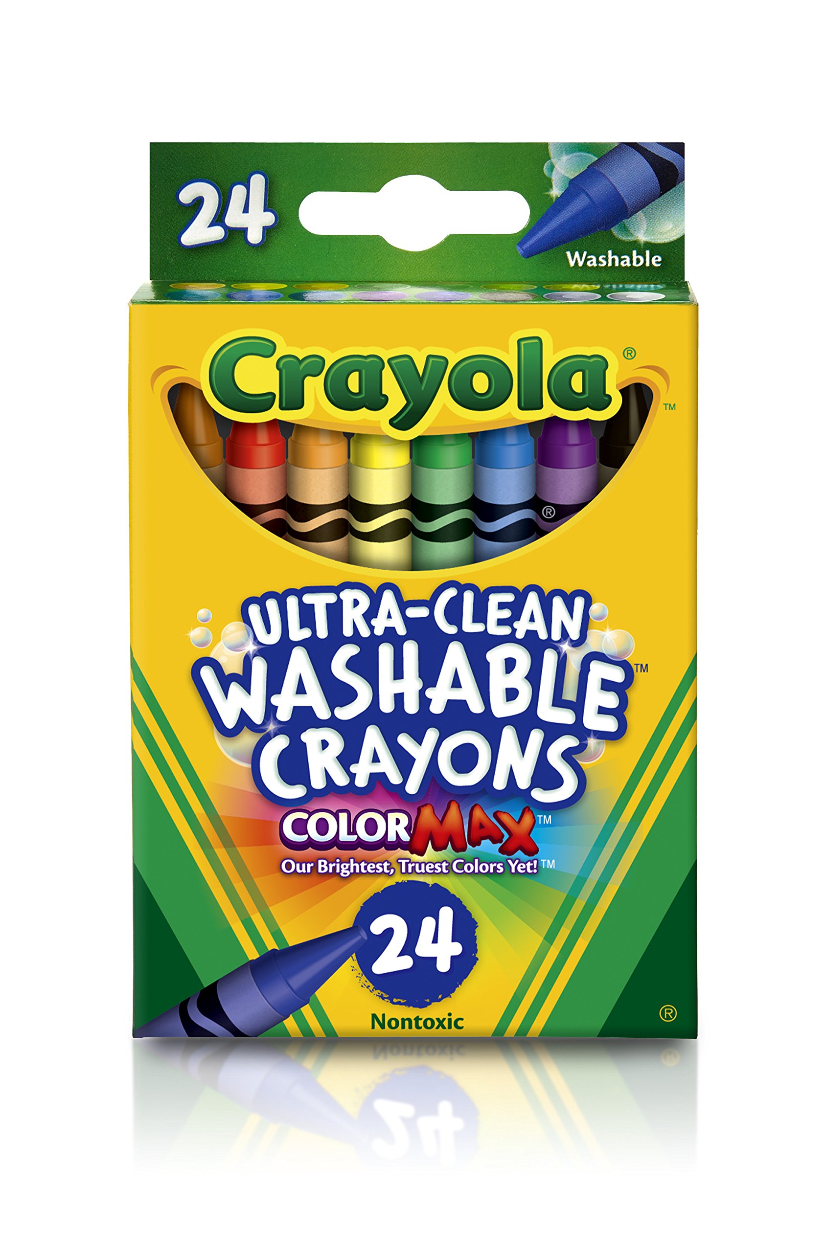 Crayola Pastelli lavabili, 24 pezzi