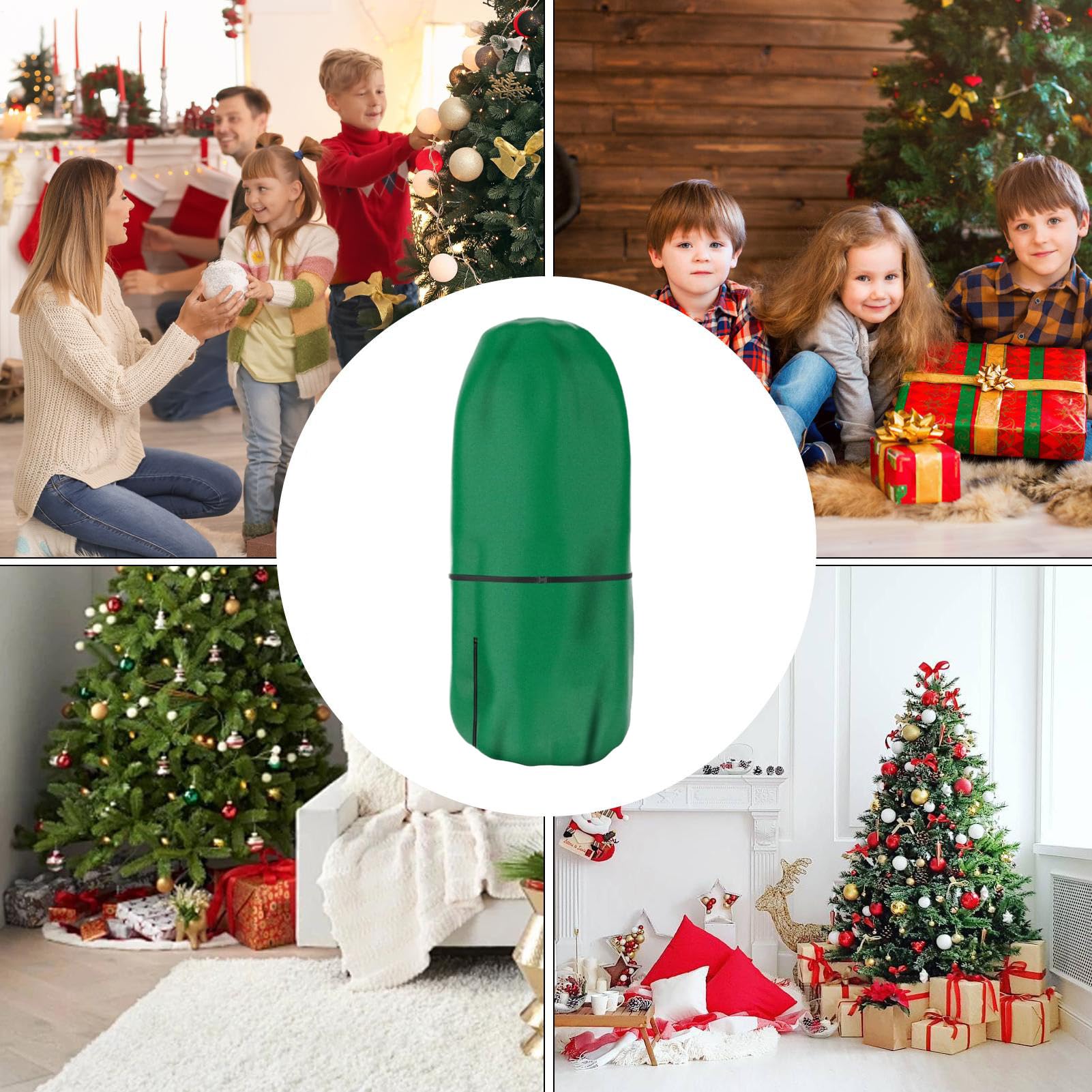 Housse De Rangement Sapin De Noël Oxford Étanché - Double Fermeture Éclair, Jusqu'à 10 Pieds (3 M), Protection Parfaite Protection Sapin Jusqu'à 10m Housse De Rangement Sapin De Noël Oxford Étanché - Double Fermeture Éclair, Jusqu'à 10 Pieds (3 M), Protection Parfaite Protection Sapin Jusqu'à 10m