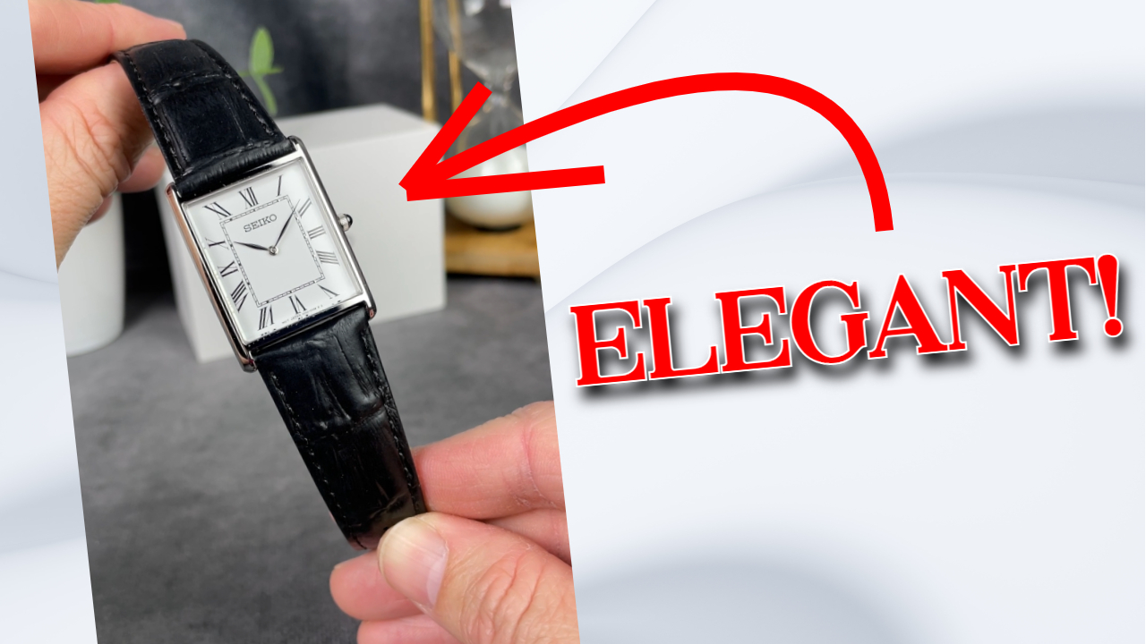 Watch EVERYTHING you want to KNOW in 2min! - Seiko Tank Watch on