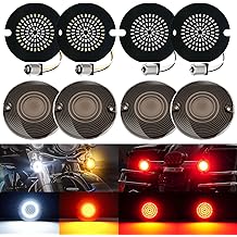 Brightness 1157 1156 LED Turn Signals 3 1/4 Inch Compatible for Harley Electra Glide Road King Softail Tour Glide Ultra Limited Turn Signal Led Lights Brake Lights 1986-2024