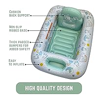 Vista 18 de Sesame Street Sesame Squad Bañera Inflable - Bañera para Bebé