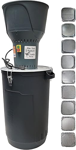 Molino eléctrico de molienda de alimentos y granos 110v incluye las 9 placas de amoladora y latas