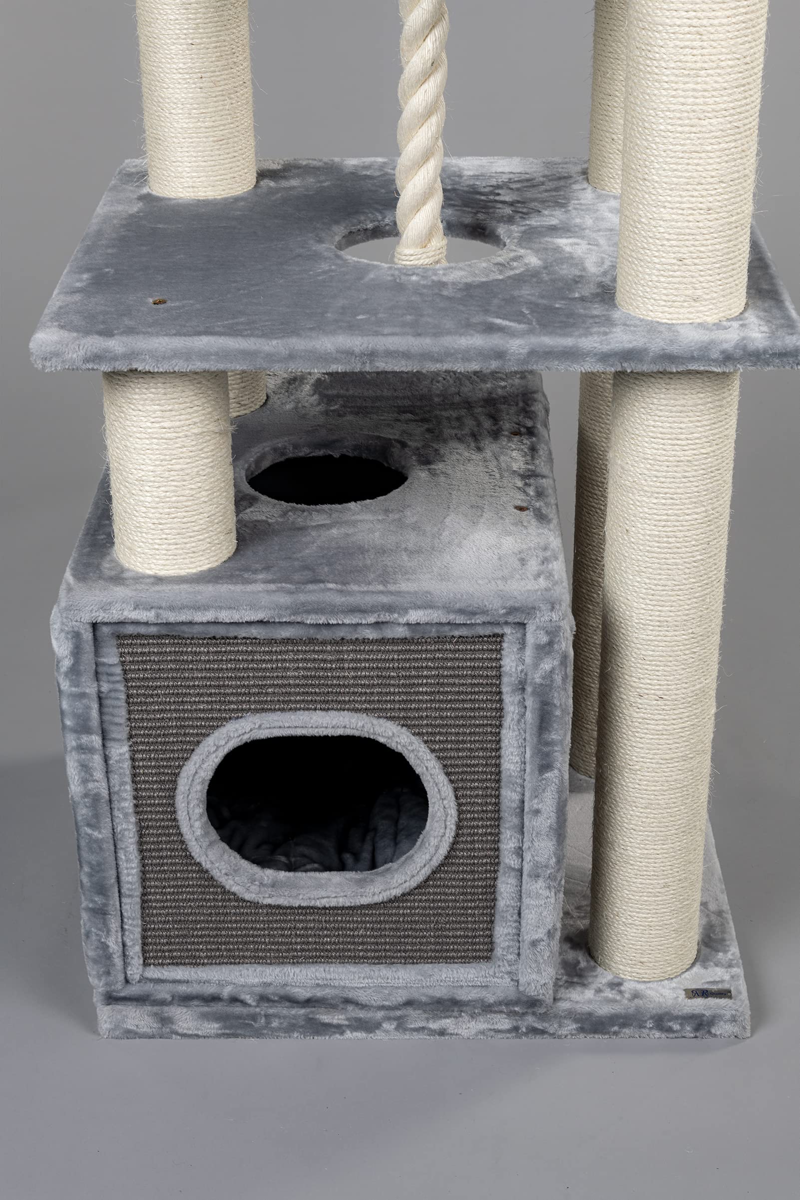 Buy Cat tree for large cats Cat Relax PLUS Light Grey XXL extra big