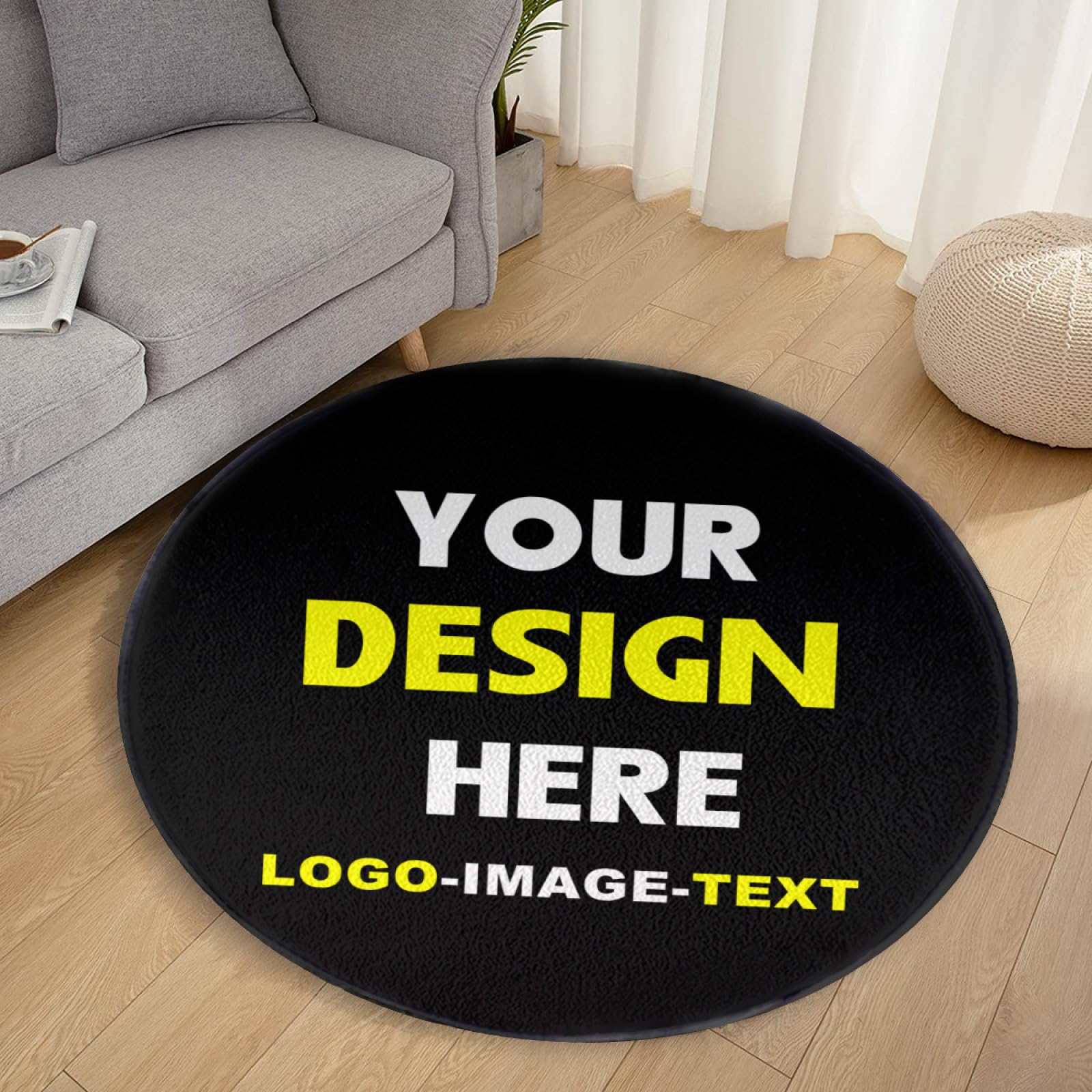 Custom Rug with Logo Personalized Rug for Bedroom Custom Door Mat Custom Carpet Runner Entrance Decorative Custom Floor