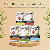 Vista 6 de Uncle Lee's Organic Tea, fruta exótica de bambú – Delicada y refrescante infusión de raíz de regaliz, naturalmente libre de cafeína, ideal
