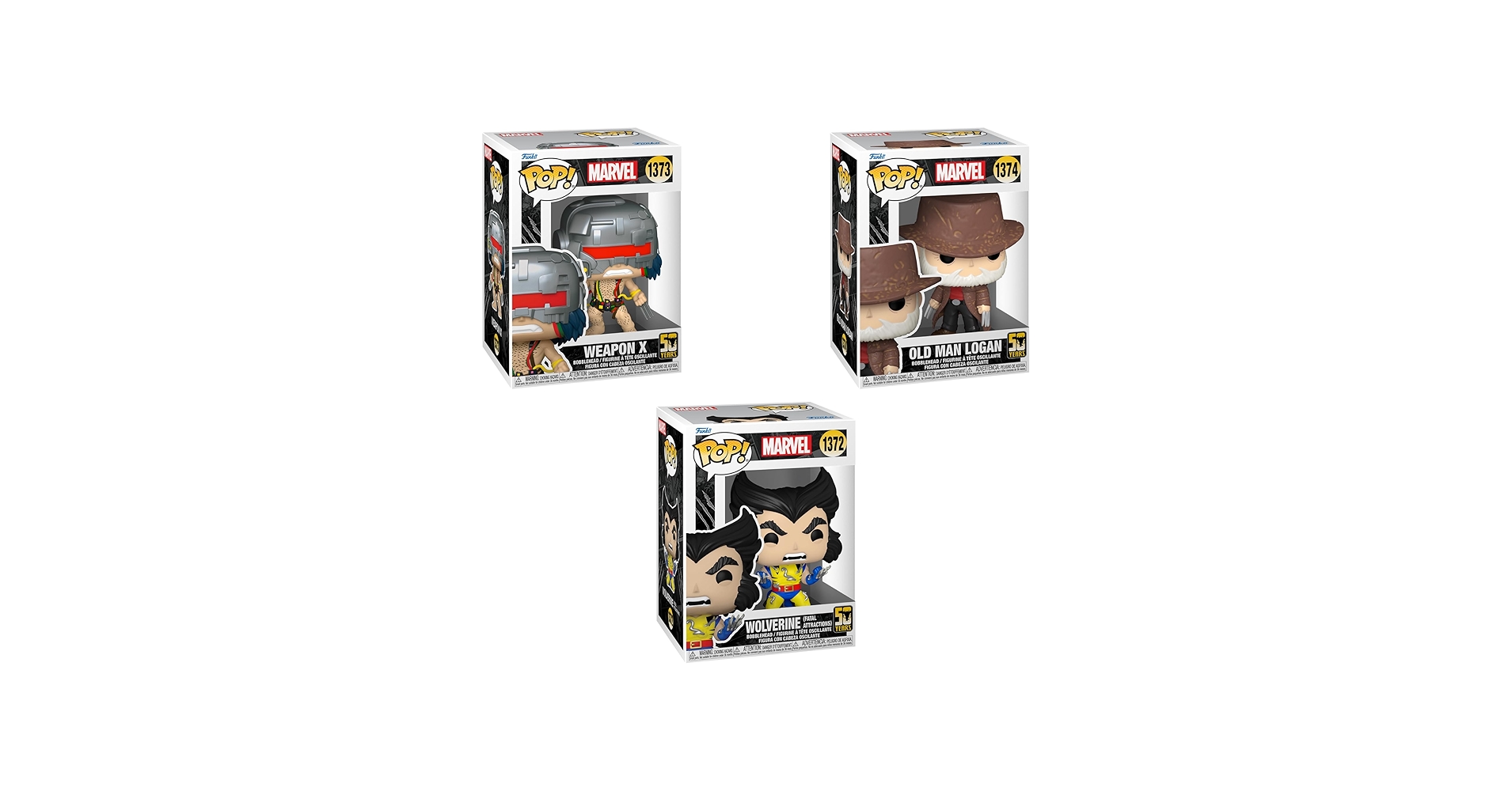 Amazon.com: Funko Pop! Marvel 50th Anniversary Wolverine